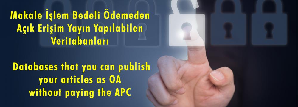 Publishing OA articles without paying APCs Information Center