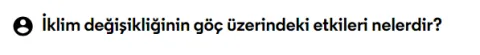 İklim değişikliği tarama